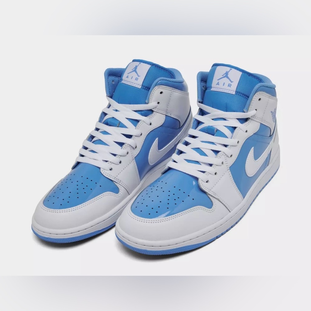 Nike  AIR JORDAN RETRO I MID CASUAL SHOES Like New!! Men 8.5 - Picture 5 of 6